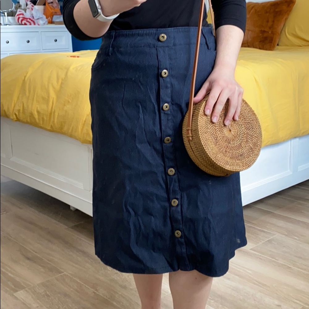 DENIM SKIRT